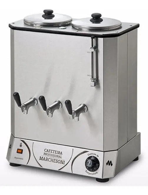Cafeteira Marchesoni com 2 Reservatórios de 8L