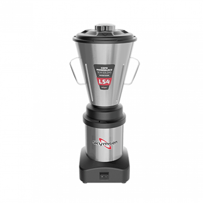Liquidificador Comercial de 4 Litros Baixa Rotação Skymsen LS-04