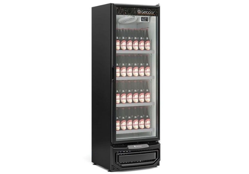 Refrigerador vertical conveniência Gelopar